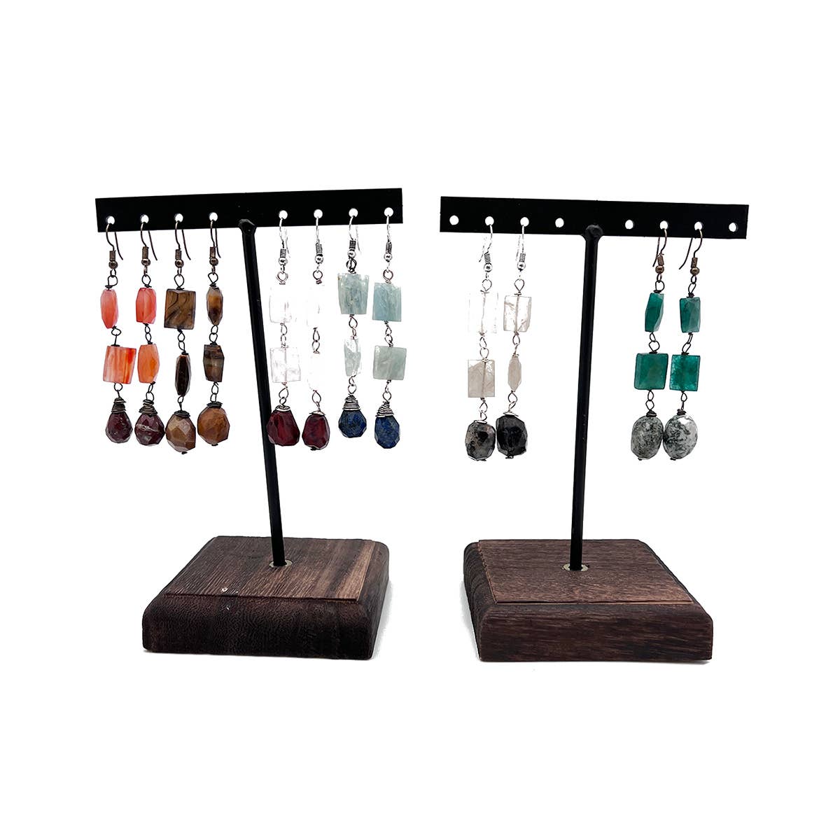 Banjara Cascading Stones Earrings Prepack (no Display)