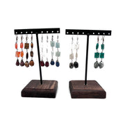 Banjara Cascading Stones Earrings Prepack and Displays