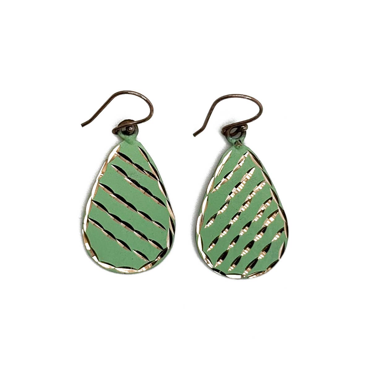 Patina Mint Serene Earrings