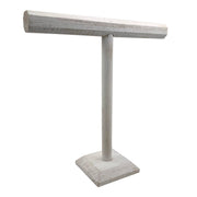 Medium Hexagon T-Bar Wooden Display - White