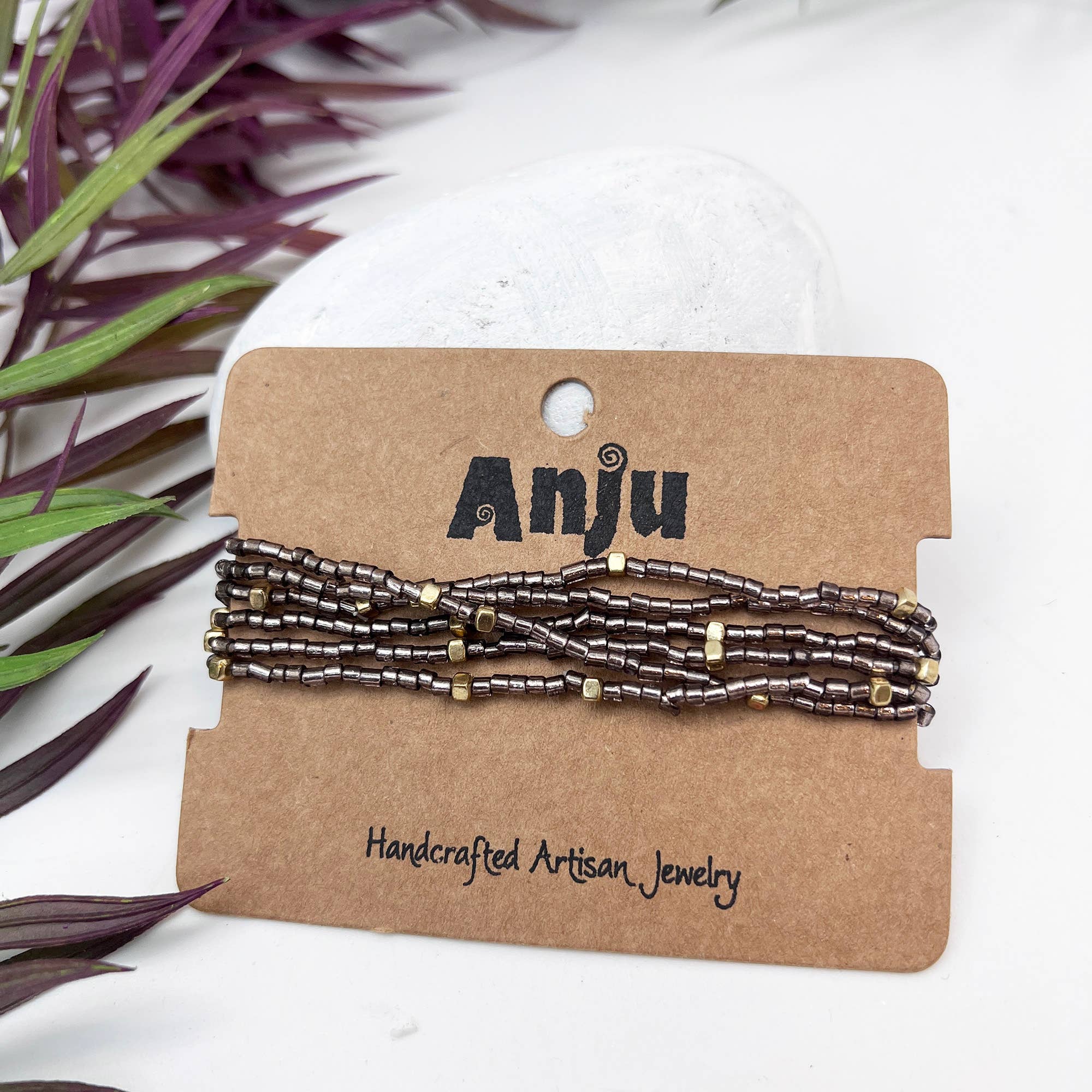 Seed Bead Bracelet Prepack - 6 Stretchy Bracelets
