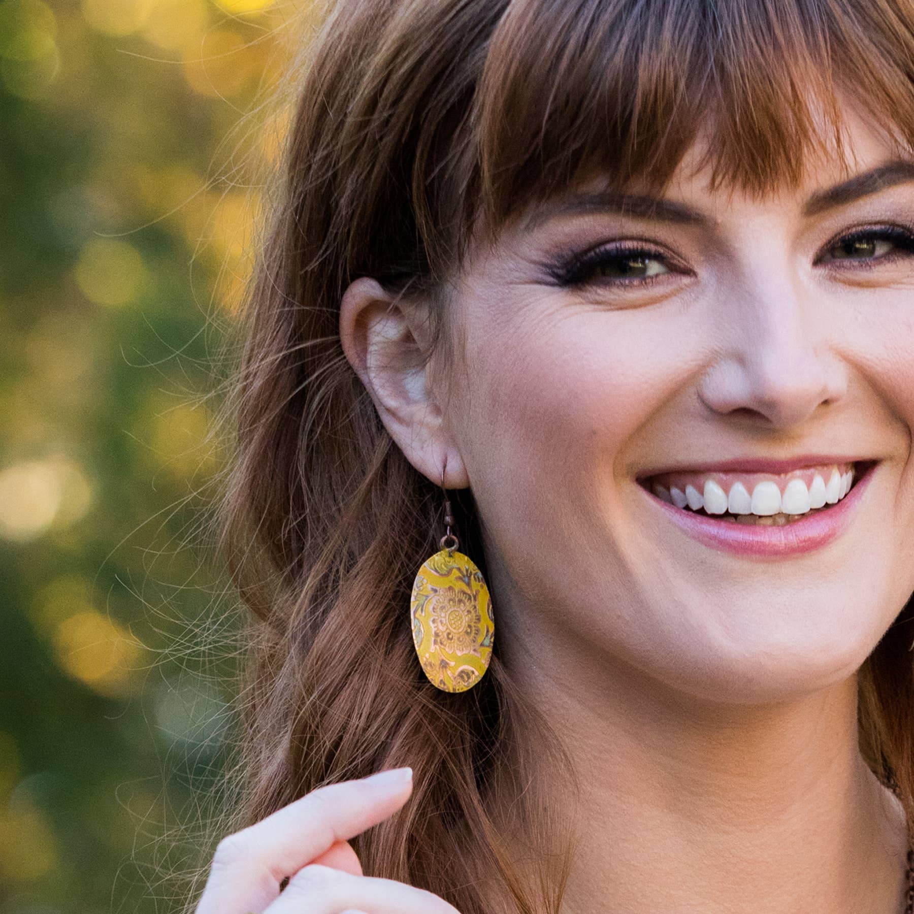 Copper Patina Earrings Prepack without Display
