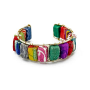 Handcrafted Aasha Kantha Cuff Bracelet