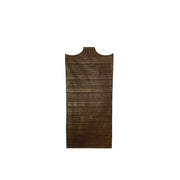 Wooden Necklace Display - Narrow Single Necklace Brown 12"
