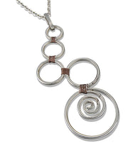 Banjara Spiral Pendant Long Necklace