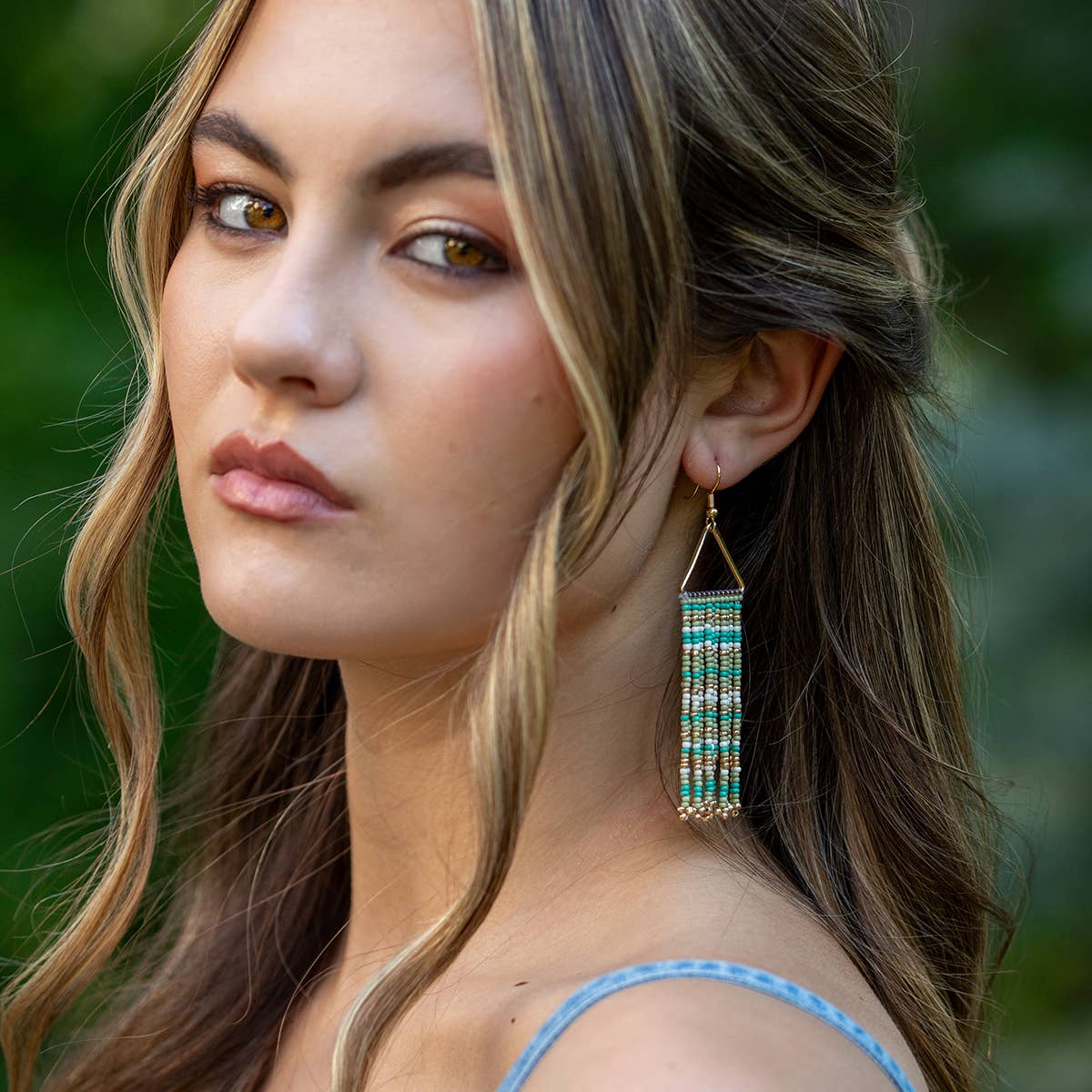 Seed Bead Earring Prepack - 48 Assorted Earrings & Display