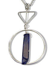 Banjara Sodalite Circle Long Necklace