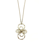 Gold Plated Pendant Necklace - Infinity Knot