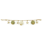 Sachi Calming Sage Collection Bracelet - Spheres & Starfish