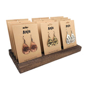 Engraved Earrings Prepack - 12 Pairs and Slotted Display