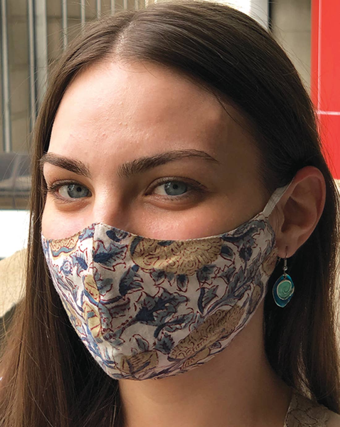 Cotton Fitted Face Masks Set of 12