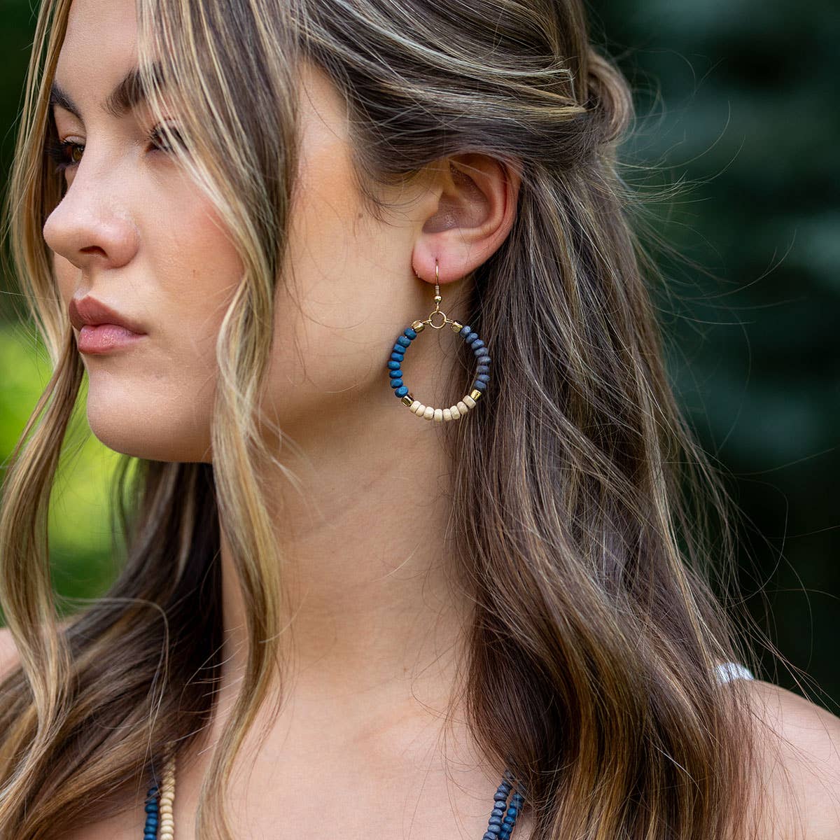 Prismatic Hues Hoop Earrings Pre-Pack - With Display