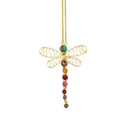 Aasha Dragonfly Pendant Necklace