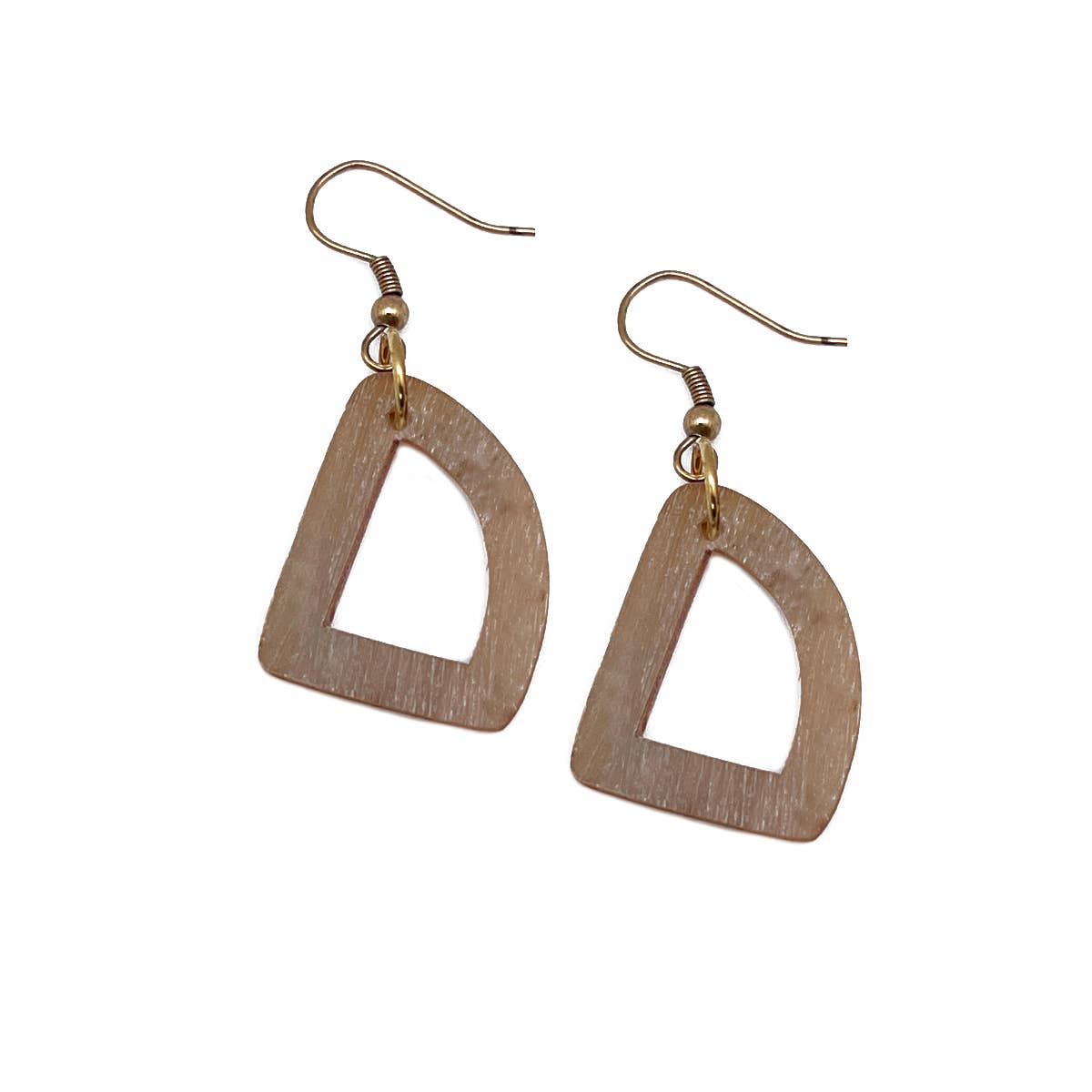Omala Misty Greens Collection Earrings - Abstract Bead