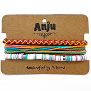 Weave & Wander Vivid Vibes Trio Bracelet Set