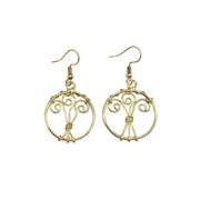 Gold Plated Earrings - Smaller Size Tree