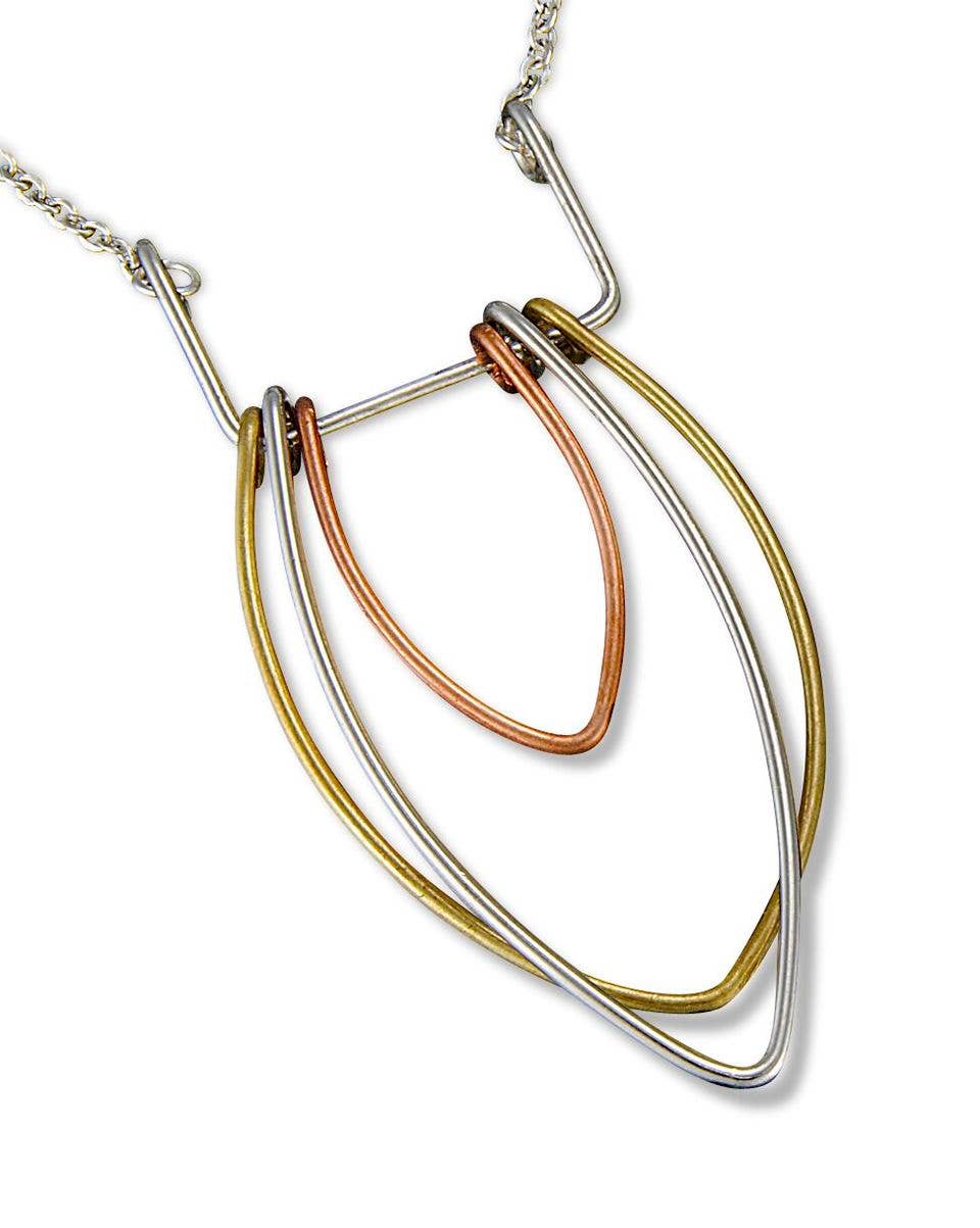 Banjara Pointed Shapes Pendant Long Necklace