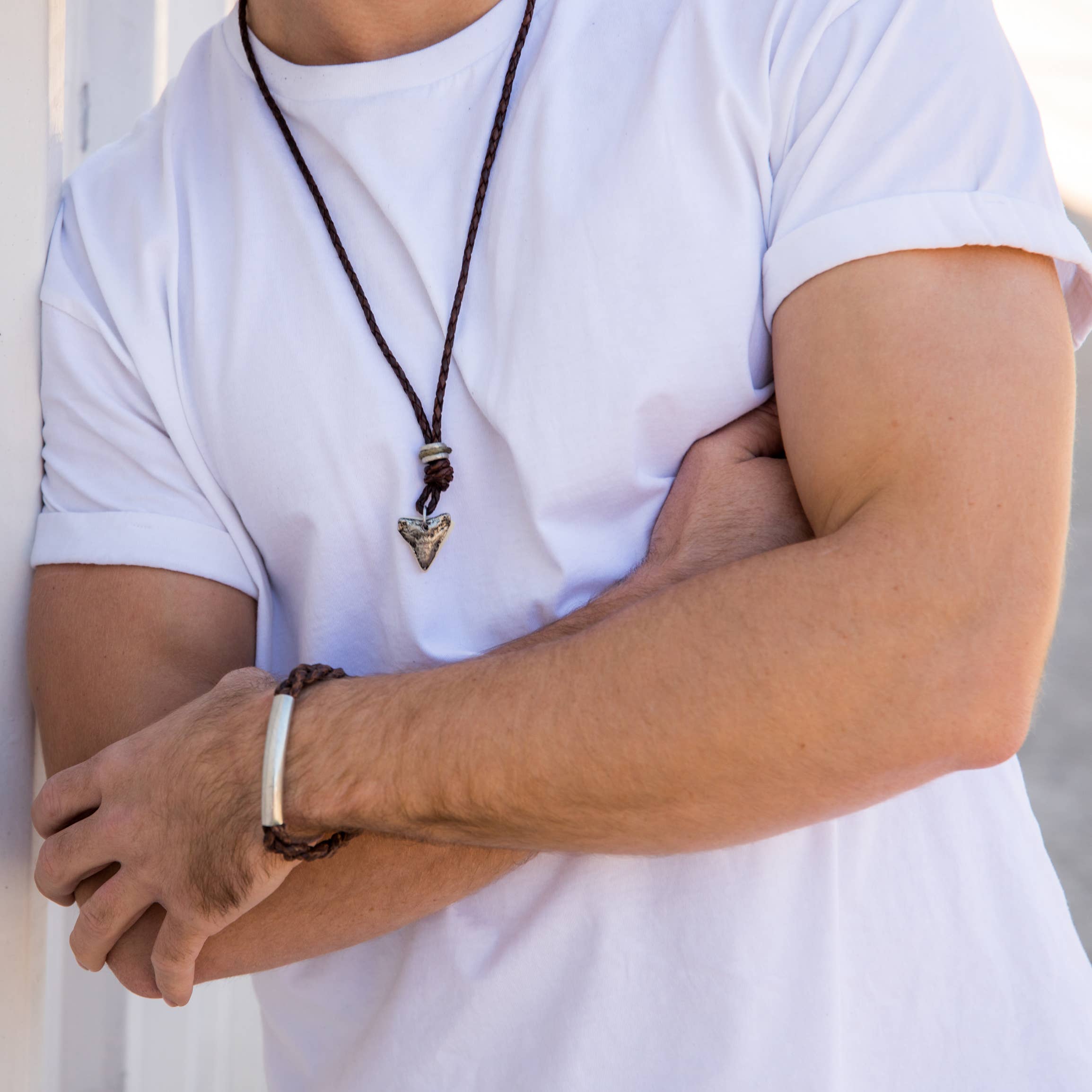 Aadi Men's Collection 16 Assorted Necklaces with Display