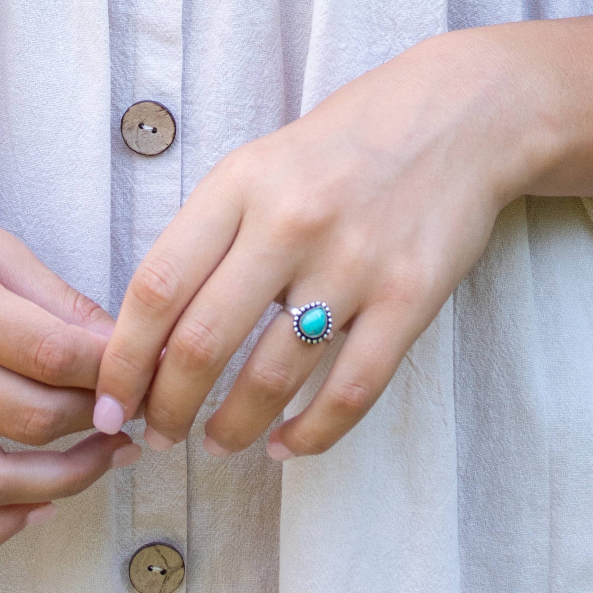 Kashi Semiprecious Small Stone Ring Prepack (no display)