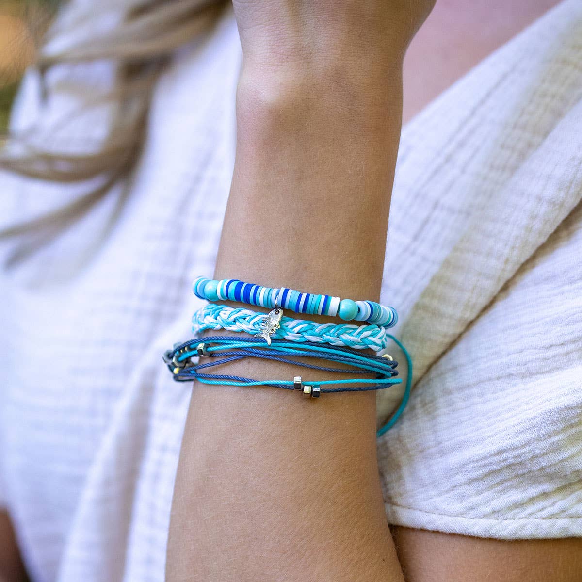 Weave & Wander 32 Braided Bracelets Pre-Pack with Display