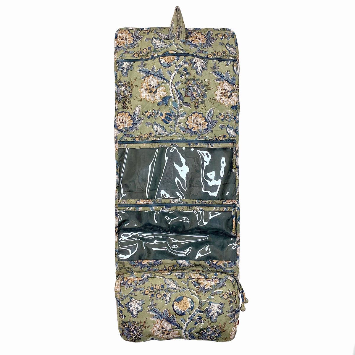 Serenity Folding Travel Kit - Block Printed Organic Cotton