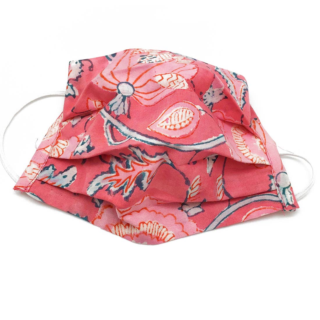 Cotton Pleated Face Mask Set of 1