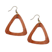 Omala Bold & Brash Earrings - Large Triangle Cutout
