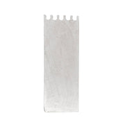 Wooden Necklace Display - Narrow Multi Necklace White 16"