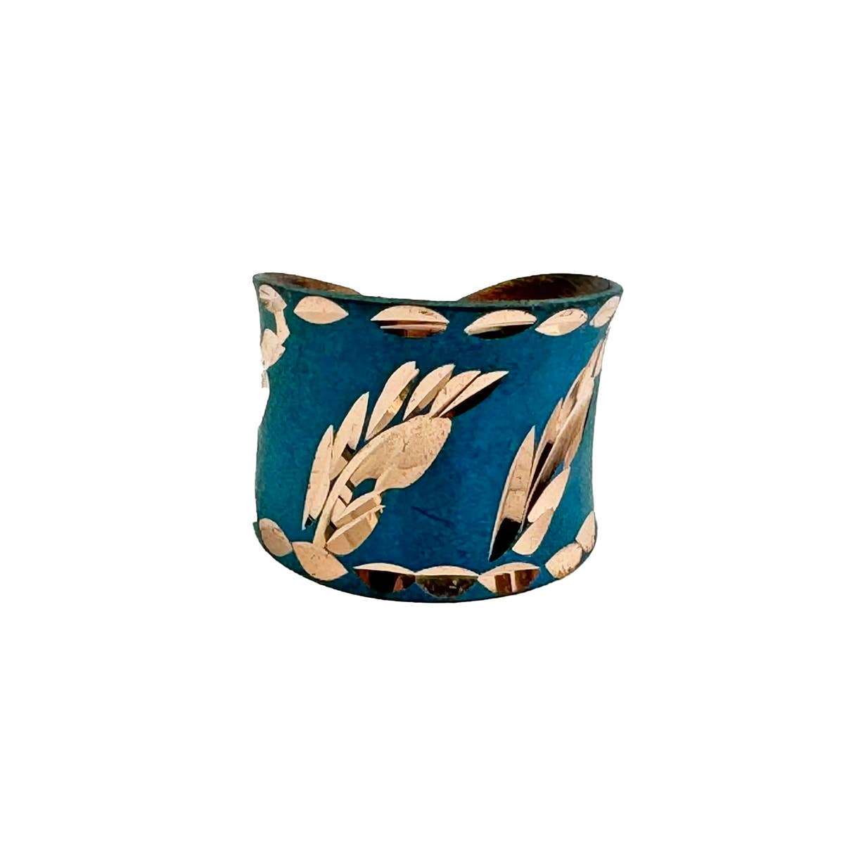 Patina Turquoise Breeze Ring