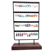 Color Enamel Earrings Prepack - 24 Pairs (no Display)