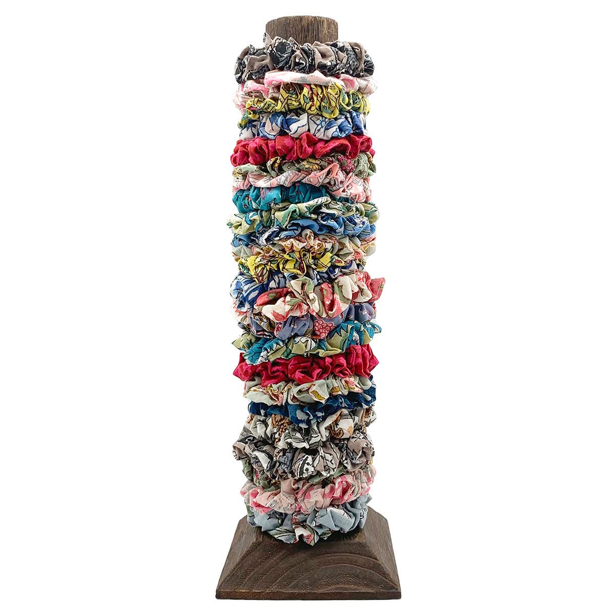 Block Printed Hair Accessories - Small Scrunchies Prepack