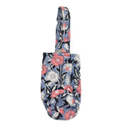 Midnight Blossoms Wine Bag