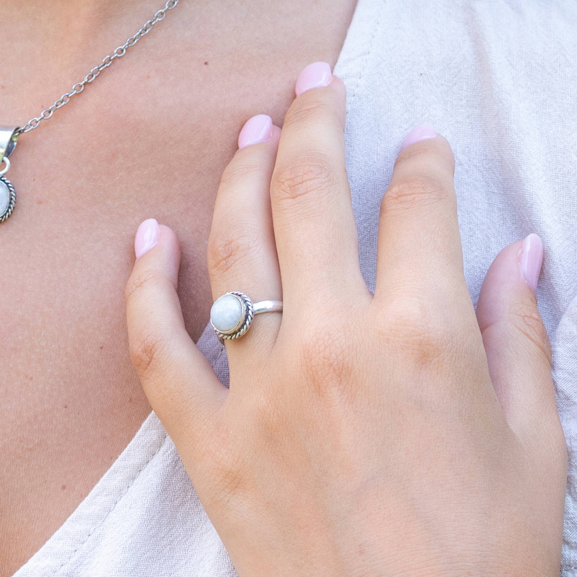 Kashi Semiprecious Small Stone Ring Prepack (no display)