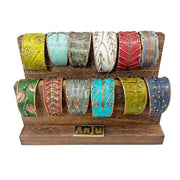 Handcrafted Mixed Metal Patina Cuff Prepack with Display