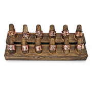 Handcrafted Copper Ring Prepack - 12 Count with Display