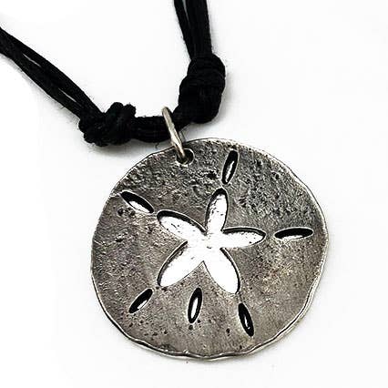 Pewter Necklace - Sand Dollar