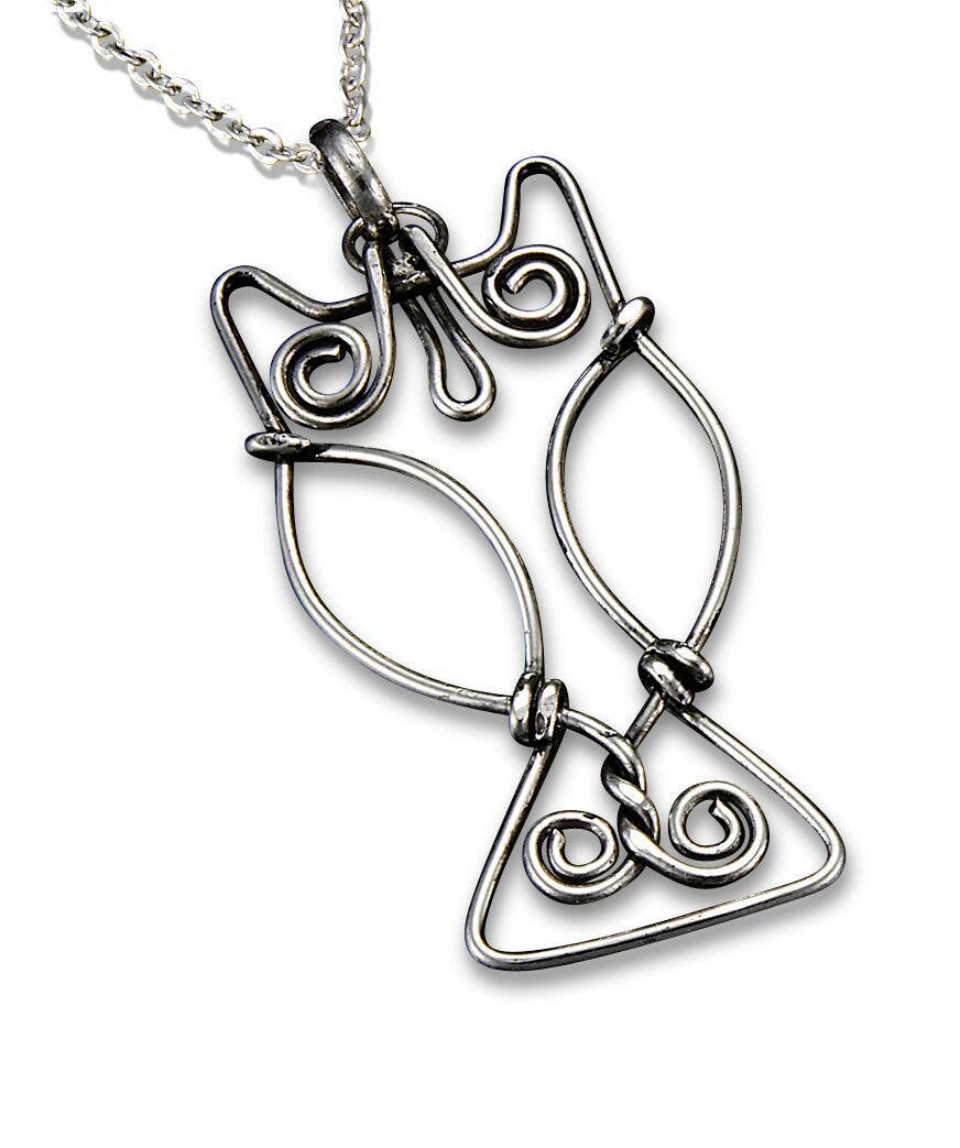 Banjara Owl Long Necklace