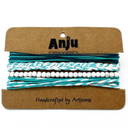 Weave & Wander Sky and Sea Trio Bracelet Set