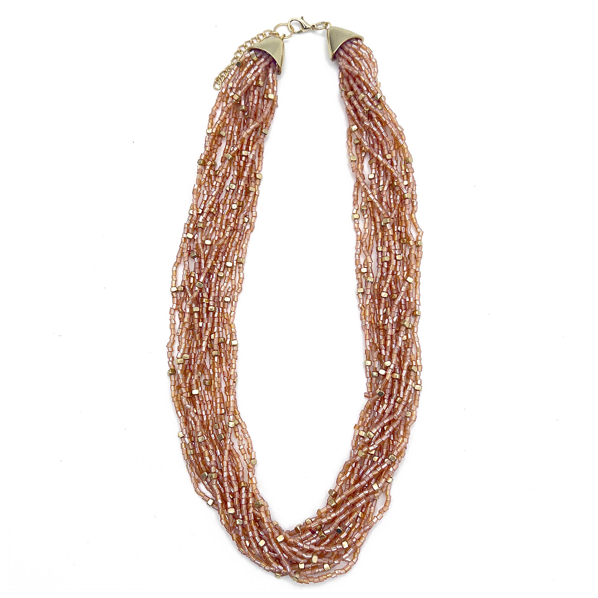 Seed Bead Necklace Prepack - 6 Necklaces and Display