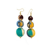 Aasha Kantha Handcrafted Graduated Circles Earrings