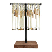 Small Semiprecious Stone Prepack - 24 Necklaces and Display