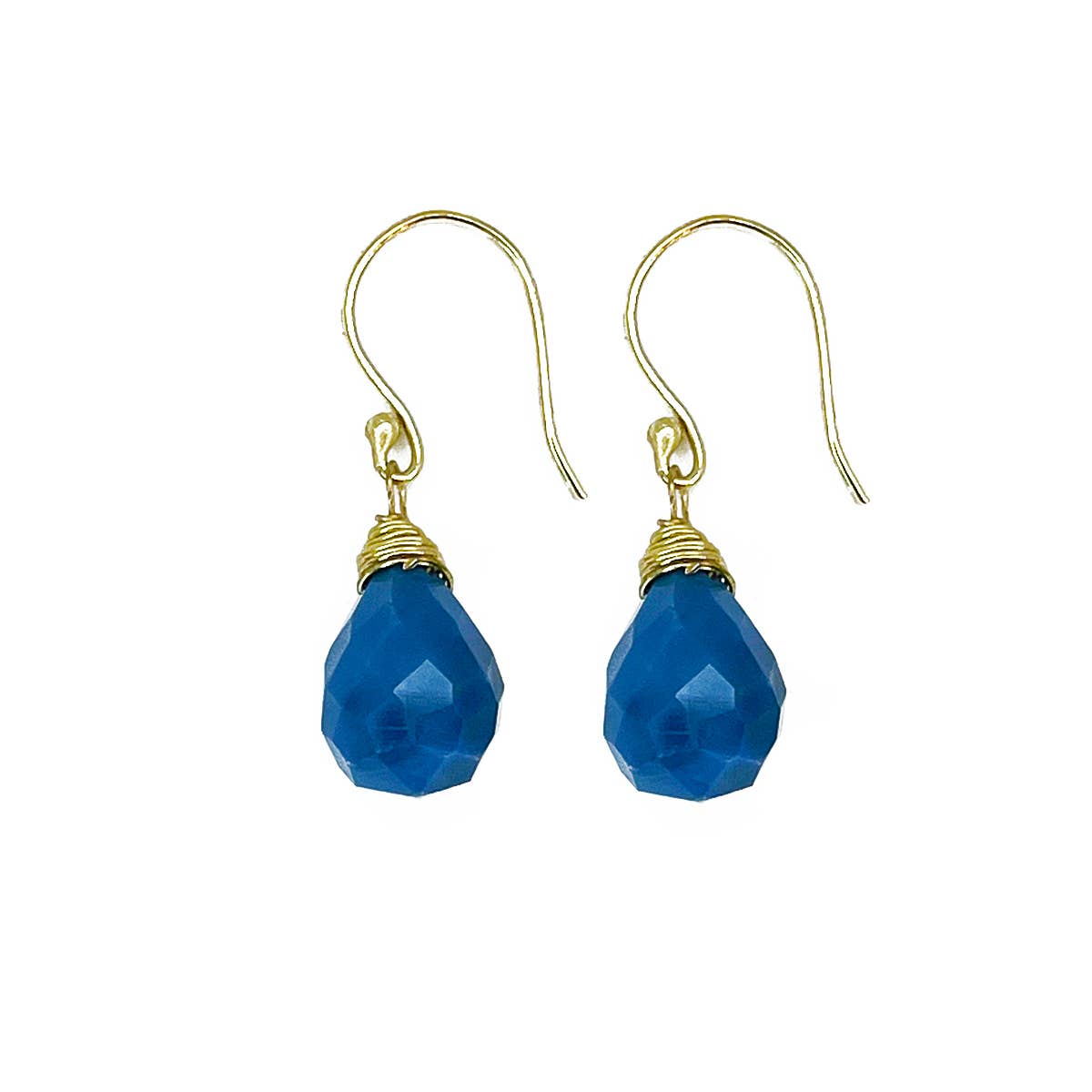 32 Tear-Drop Semi-Precious Stone Earrings Prepack & display