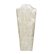 Economy Wooden Necklace Display - White