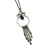 Banjara Fringe and Smoky Quartz Necklace