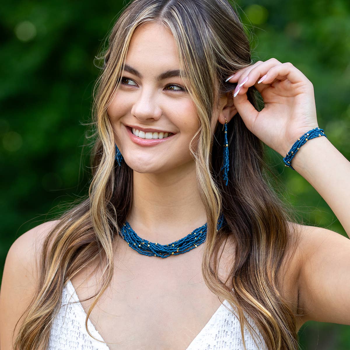 Seed Bead Necklace Prepack - 6 Multi-Strand Necklaces