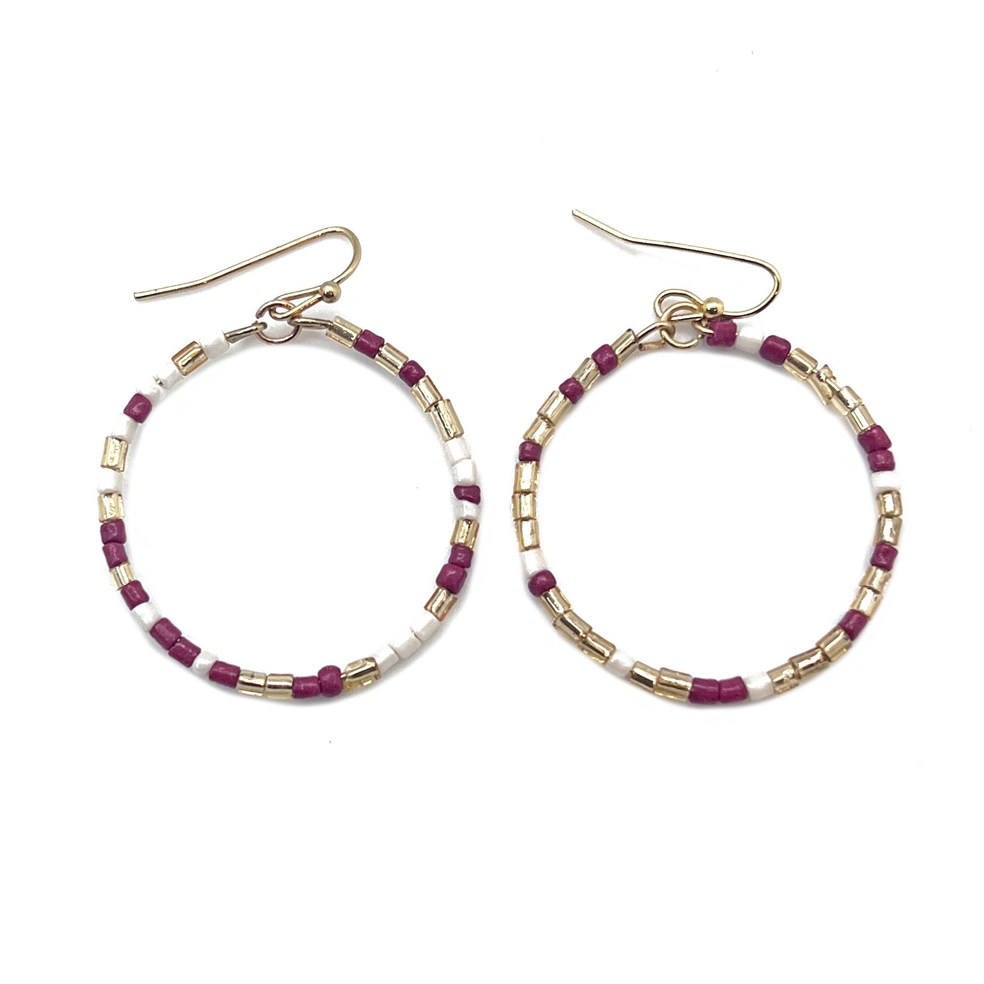 Seed Bead Earring Prepack - 12 Multicolor Earrings
