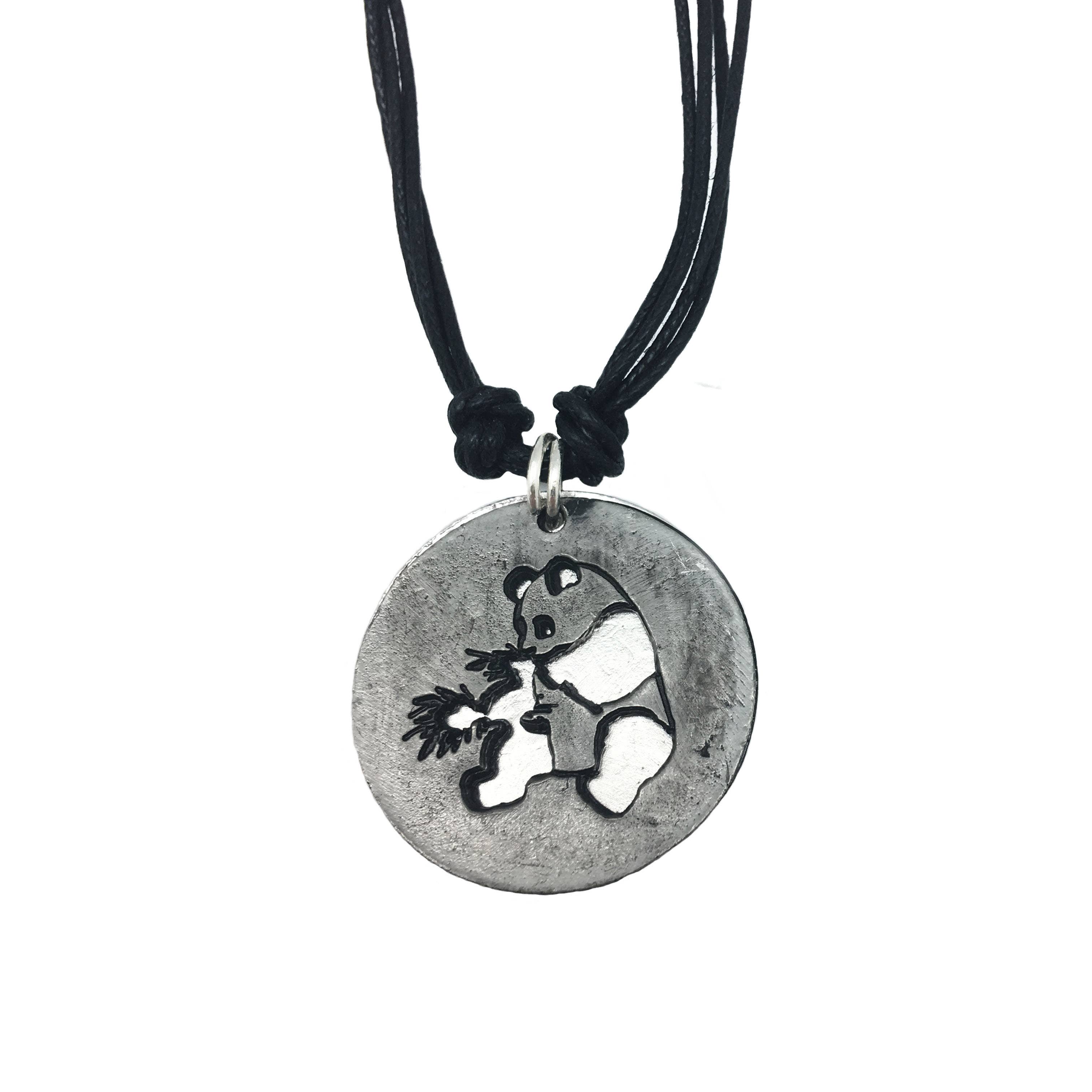 Pewter Necklace - Panda