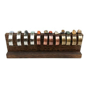 Banjara Hammered Cuffs With Stones and Display Prepack
