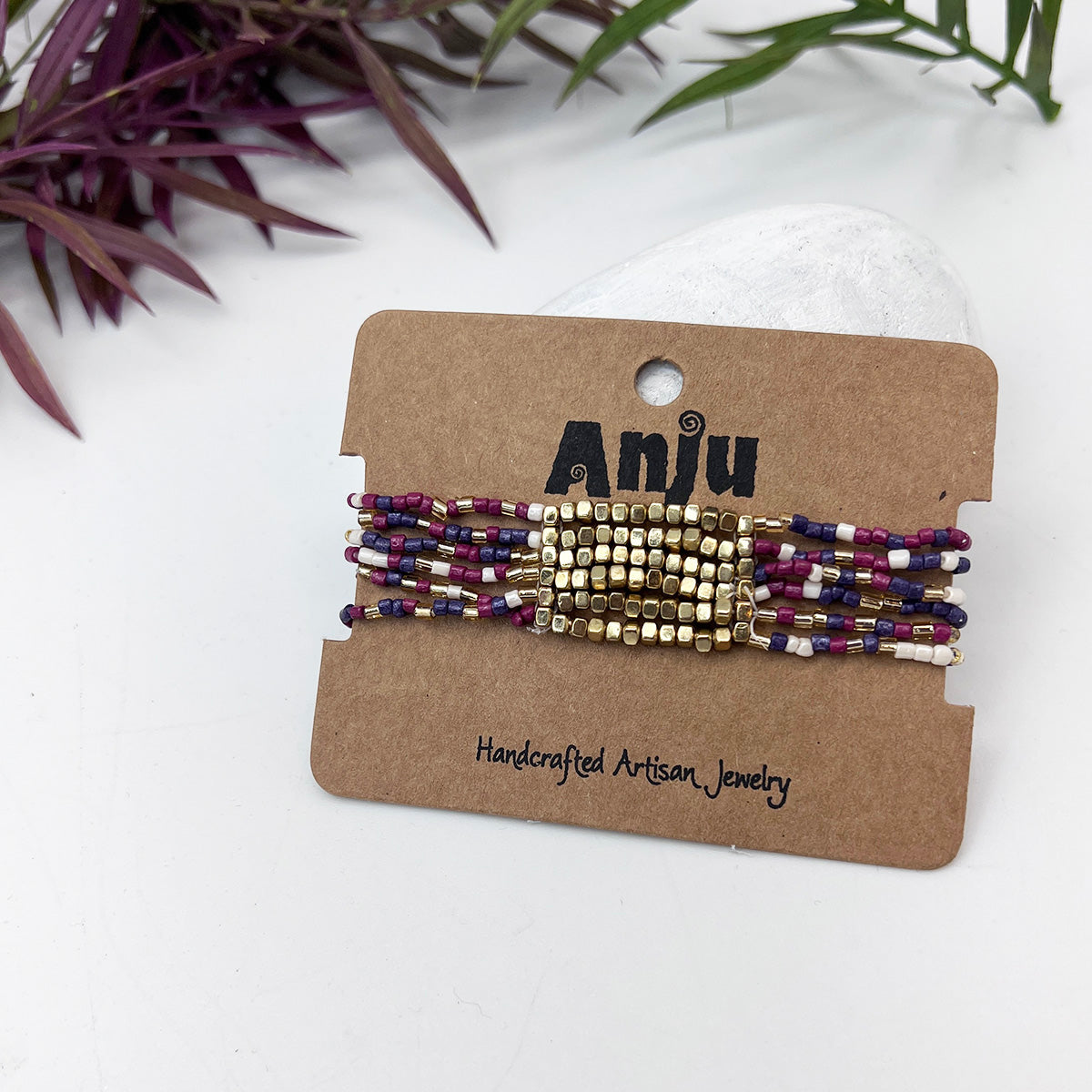 Seed Bead Stretch Statement Bracelets- Multiple Color Styles