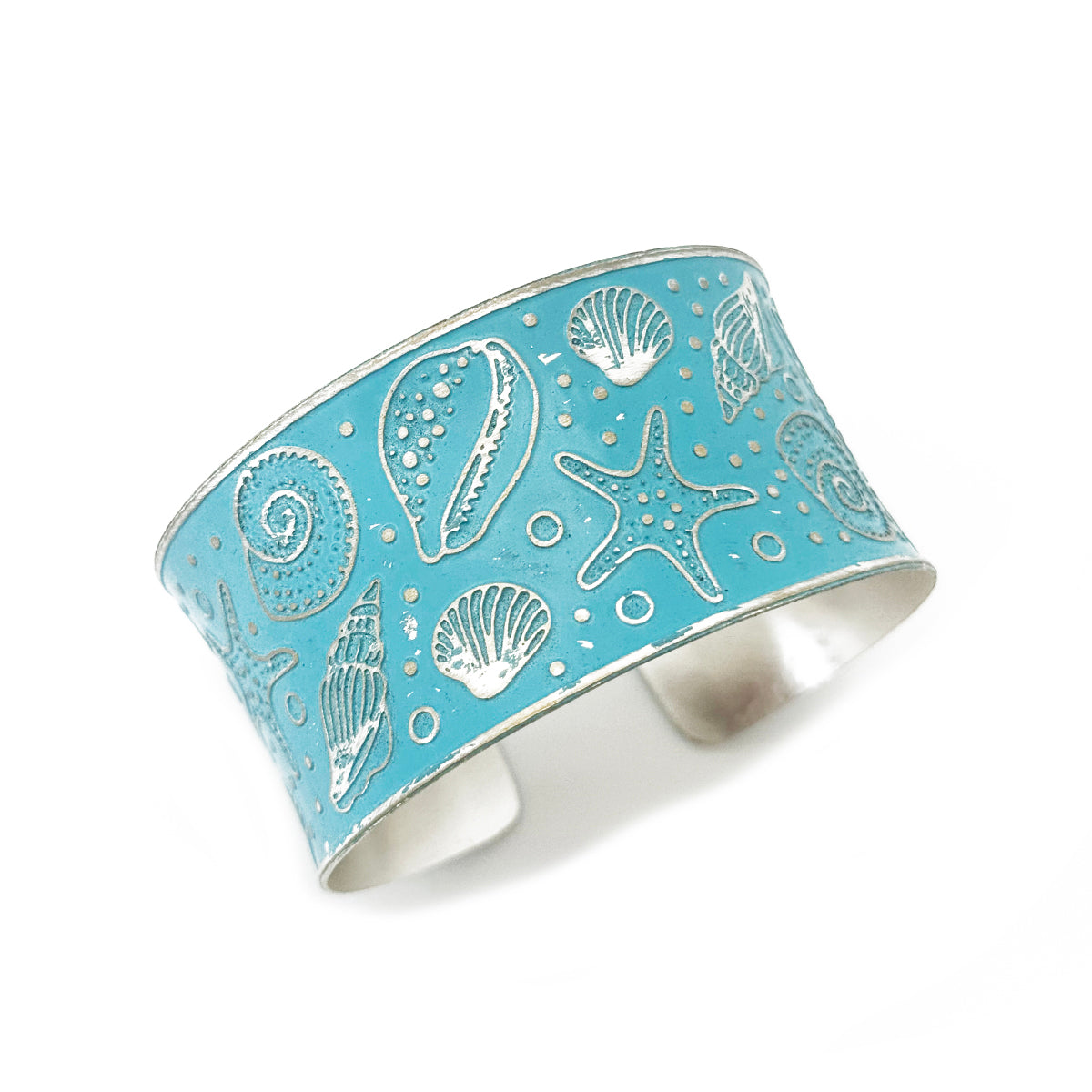 Coastal Silver Patina Bracelet Prepack with Display